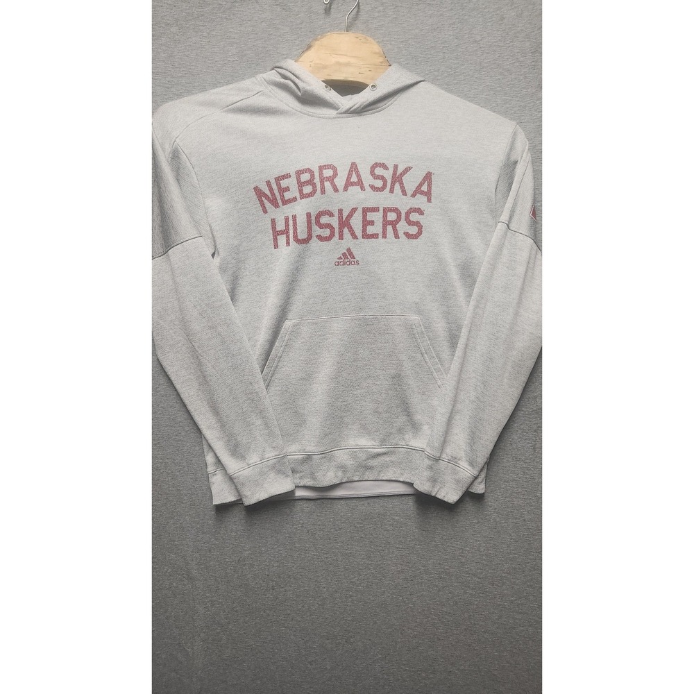 Nebraska Huskers Adidas Pullover Hoodie